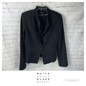 White House Black Market Whip Stitch Blazer
